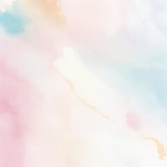 Wall Mural - watercolor background with splashes. AI generated.