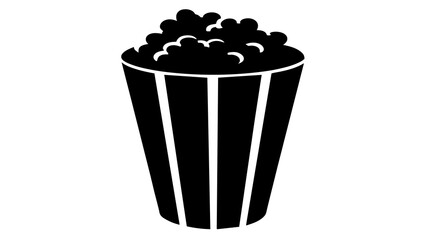 Sticker - popcorn bucket   and svg file