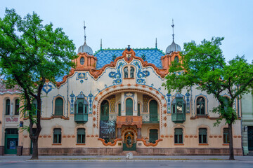 Wall Mural - Contemporary art gallery in Serbian town Subotica