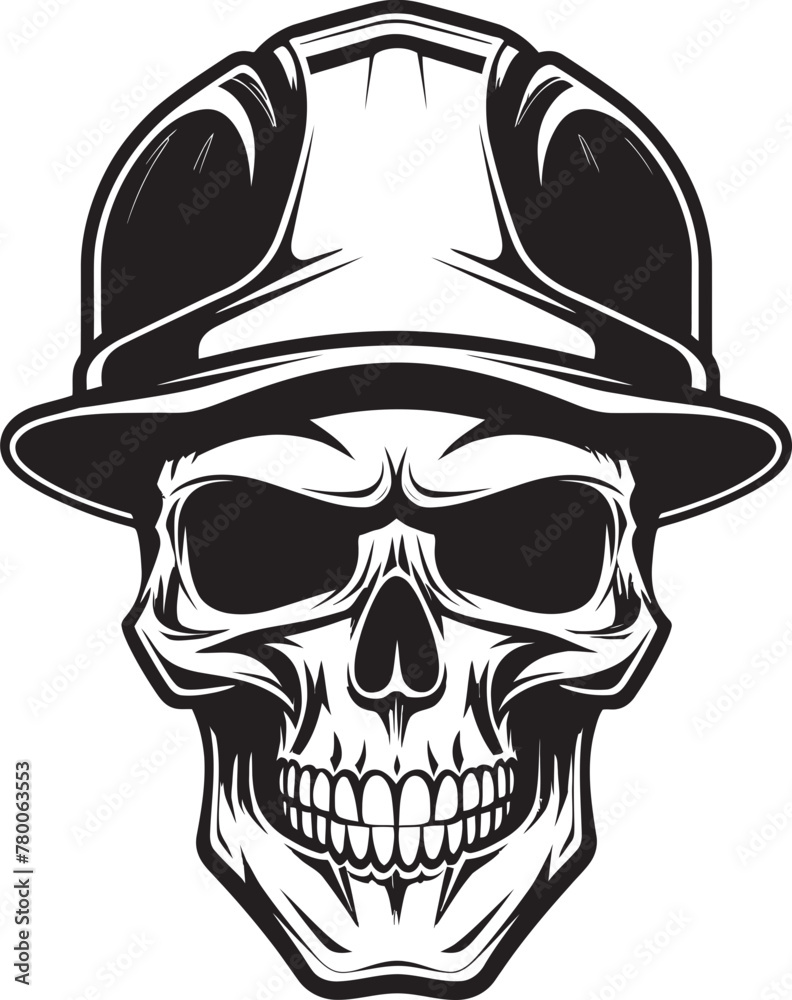 Hard Hat Guardian: Vector Logo Design for Site Safety Construction ...
