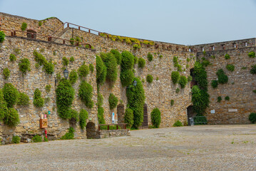 Sticker - Courtyard of the Castello di San Giusto castle in Italian town Trieste