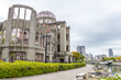 Hiroshima Peace Memorial, Japan. The building is also know as Genbaku Dome, Atomic Bomb Dome or A-Bomb Dome
