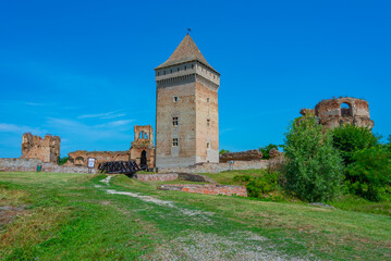 Sticker - Bac fortress in Serbia during a summer day