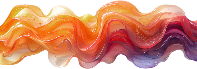 Leinwandbilder - Abstract illustration of a multicolored gradient for various backgrounds and web design,Generated; AI