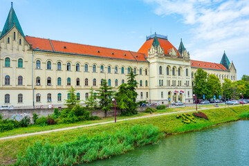 Wall Mural - Zrenjanin court house in Serbia