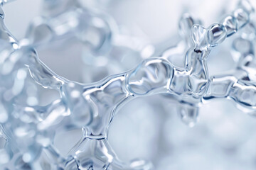 Wall Mural - abstract background and texture of science and medical backgrounds. generative ai