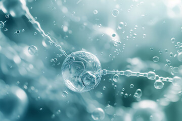 Wall Mural - abstract background and texture of science and medical backgrounds. generative ai