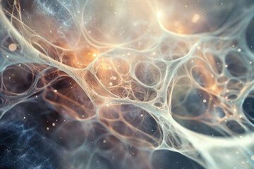 Wall Mural - abstract background and texture of science and medical backgrounds. generative ai