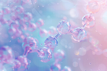 Wall Mural - abstract background and texture of science and medical backgrounds. generative ai