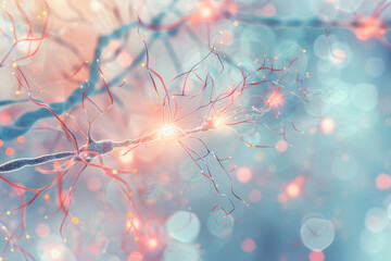 Wall Mural - abstract background and texture of science and medical backgrounds. generative ai