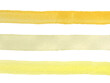 水彩絵の具で描いた黄色の線の壁紙イラスト