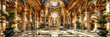 Majestic Church Interior Showcasing Artistic and Architectural Splendor, A Testament to Religious Heritage and Cultural Beauty