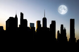 Fototapeta Nowy Jork - Panorama new york city at night