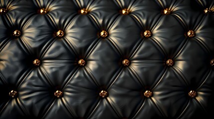 Wall Mural - Modern Abstract wave silk fabric textured geometric gradient background, wallpaper with color theme of black leather