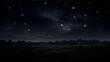 Digital night scene starry sky scene abstract graphic poster web page PPT background