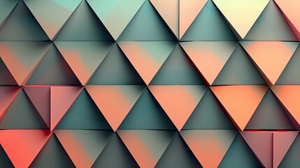 A three-dimensional pyramid pattern