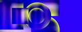 Fototapeta Do przedpokoju - Concept of neon color fluid liquid gradients shapes. Vector Illustration For Wallpaper, Banner, Background, Card, Book Illustration, landing page