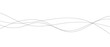 © StockSpectrum - Abstract Wavy Line. Wavy line horizontal divider outline minimalist art. Thin line wavy abstract vector background. Curve wave seamless pattern. Line art striped graphic template. On white background.
