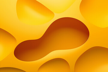 Poster - Abstract   shape against  monochrome background, 3D illustration.  Smooth shape 3d rendering,  generated by AI. 3D illustration
