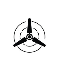 Poster - ceiling fan icon, vector best flat icon.