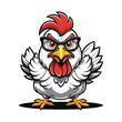 clipart vector isolation chicken cartoon