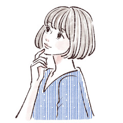 女性・女の子のイラスト素材