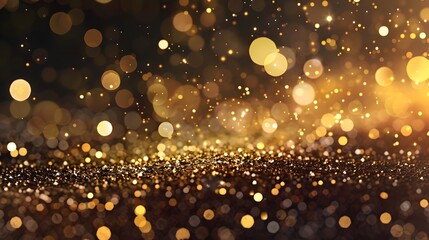 Magic Golden defocused blurred shining gold luxury texture in pink and lavender color. Sparkling abstract textured background with golden lights, bokeh. Magic, dreams, holidays, christmas party concep