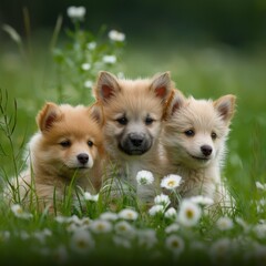 Sticker - Greenfeild puppys image