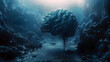 Dive into the Abyssal Depths of the Mind A Surreal D Cinematic of Introspection