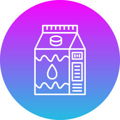 Sticker - Milk Icon