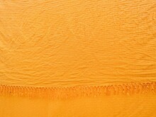 Orange Textile Material As Background