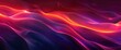 abstract background, neon colors, gradient, dark purple and red, wavy patterns, soft glow, digital art style