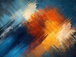 AI generated illustration of abstract grunge texture brush stroke background