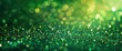 green glitter background with bokeh, st patricks day theme, high resolution, high quality