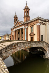 Comacchio is a city and state in the Adria in the province of Ferrara in the region of Emilia-Romagna in Italy