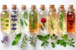 Creating natural cosmetics with eco-friendly herbs and flowers, utilizing essential oils or fragrances derived from nature, and crafting homemade perfumes, sustainable approach to beauty and skincare.