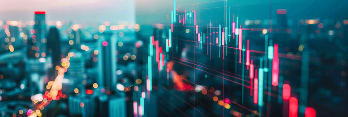 Wall Mural - Digital Investment Landscape: Navigating the Future of Finance Through the Lens of Technology and Market Growth