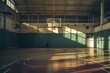 An Attractive African American Couple playing basketball on a sunny day. Beautiful simple AI generated image in 4K, unique.