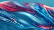 Abstract blue liquid background with a wavy pattern and vivid colors, with red and blue tones, polished craftsmanship, high resolution, high detail