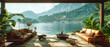 Stunning Lake View in a Beautiful European Landscape, Offering a Peaceful Retreat with Clear Waters and Scenic Views