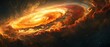 © Oranuch - A gas giant with swirling bands of colorful clouds and a giant storm known as the Great Red Spot ,super realistic,soft shadown