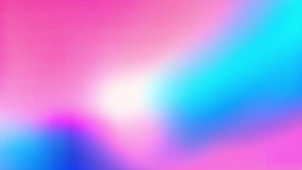 Aufkleber - Abstract blurred background blue and pink neon gradient color