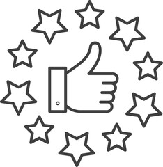 Poster - Good icon vector. Business success sign. Best quality symbol of correct, verified, certificate, approval, accepted, confirm, check mark.