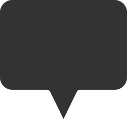 Poster - Chat icon vector design element. Talk bubble speech sign. Dialogue balloon.