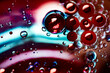background with bubbles,water drops background,Droplets in abstract colors,Colorful surreal abstract liquid background,water and oil drops with small air bubbles,Abstract texture background, colorful 