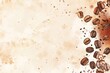 Minimalist coffee themed background