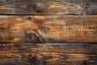 Textural detail on a wooden plank showing the natural wood grain pattern with rich color variations and cracks.