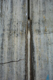 Fototapeta Perspektywa 3d - Feuchte und verschmutzte Betonwand
