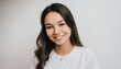 © Marko - portrait of young happy woman looks in camera