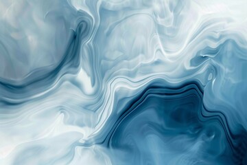 Wall Mural - Abstract gradient smooth Blurred Watercolor Silver Blue background image